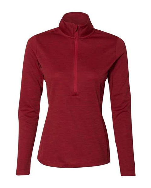 Russell Athletic QZ7EAX Women's Striated Quarter-Zip Pullover
