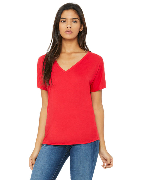 Bella + Canvas 8815 Ladies' Slouchy V-Neck T-Shirt