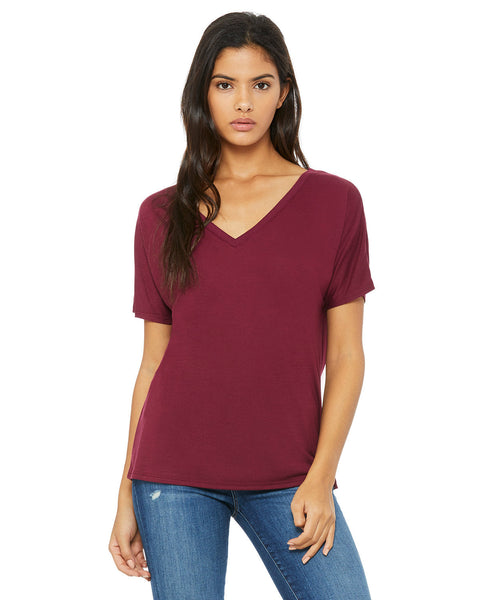Bella + Canvas 8815 Ladies' Slouchy V-Neck T-Shirt