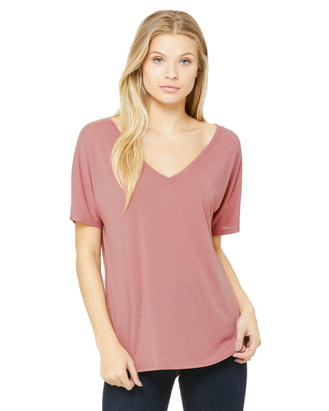 Bella + Canvas 8815 Ladies' Slouchy V-Neck T-Shirt