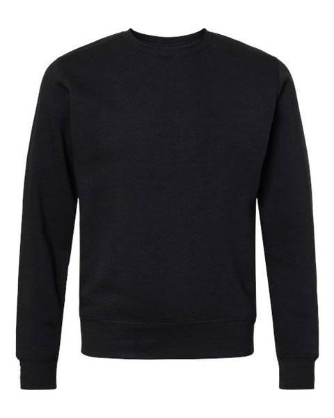 J. America 8870 Unisex Triblend Fleece Crewneck Sweatshirt