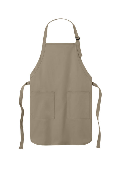 Port Authority A600 Full-Length Two-Pocket Bib Apron