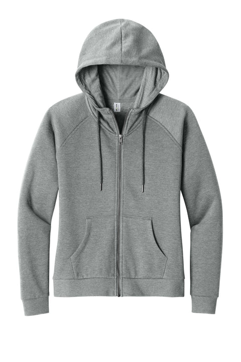 AllMade AL5003 Allmade Women's Organic CVC Fleece Full-Zip Hoodie