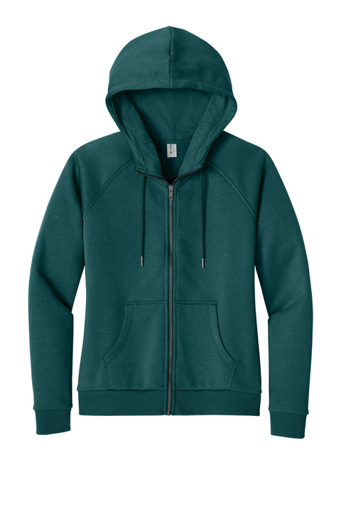 AllMade AL5003 Allmade Women's Organic CVC Fleece Full-Zip Hoodie