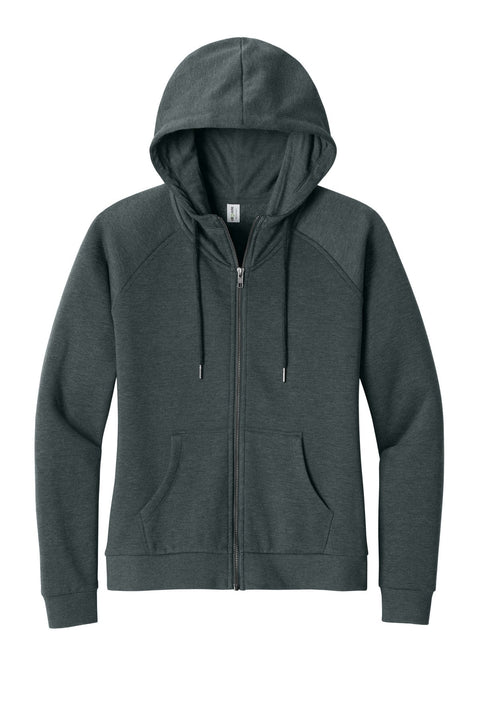 AllMade AL5003 Allmade Women's Organic CVC Fleece Full-Zip Hoodie