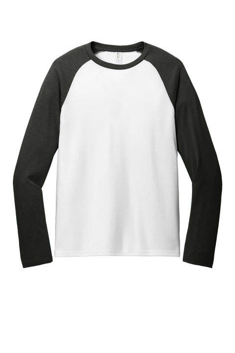 AllMade AL6009 Allmade Unisex Tri-Blend Long Sleeve Colorblock Raglan