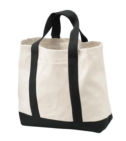 Port Authority B400 Ideal Twill Two-Tone Shopping Tote