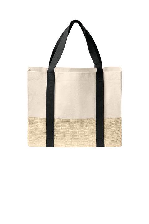 Port Authority BG450 Straw Market Tote