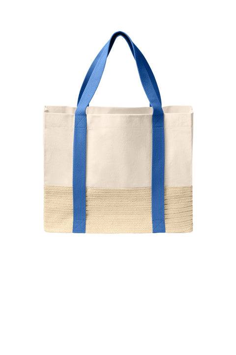 Port Authority BG450 Straw Market Tote