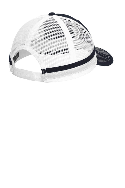 Port Authority C113 Two-Stripe Snapback Trucker Cap