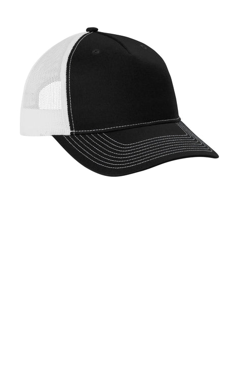 Port Authority C405 Snapback Five-Panel Trucker Cap