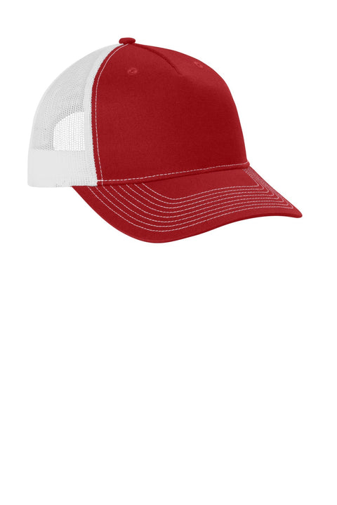 Port Authority C405 Snapback Five-Panel Trucker Cap