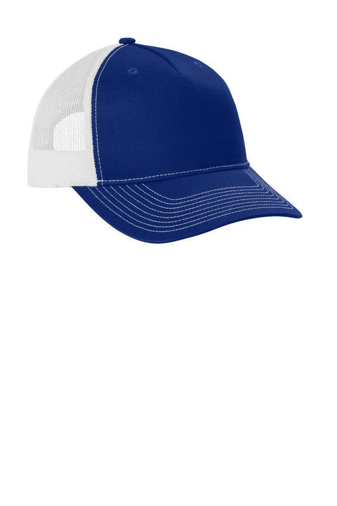 Port Authority C405 Snapback Five-Panel Trucker Cap