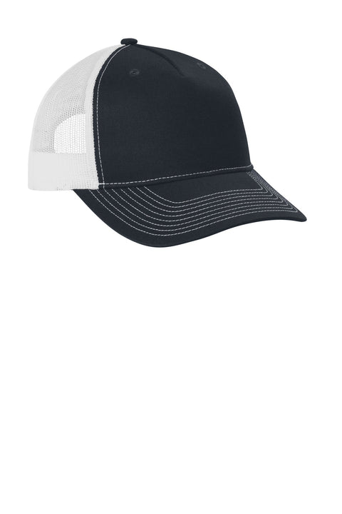 Port Authority C405 Snapback Five-Panel Trucker Cap