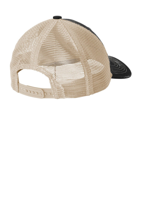 Port Authority C600 Distressed Mesh Back Cap