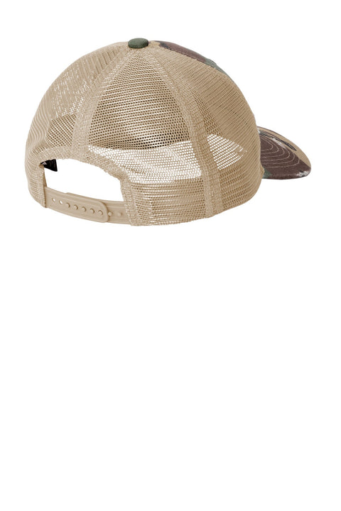 Port Authority C600 Distressed Mesh Back Cap