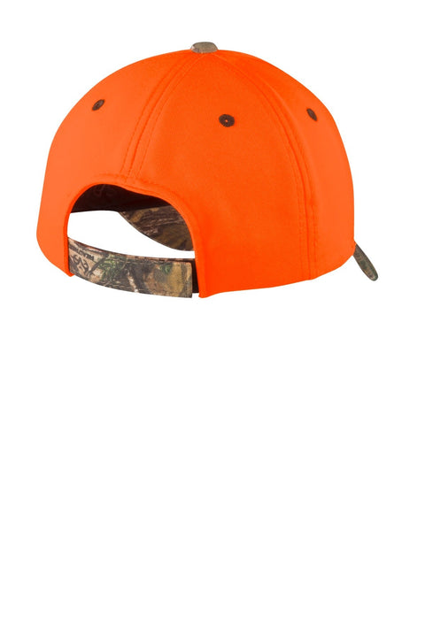 Port Authority C804 Enhanced Visibility Cap with Camo Brim