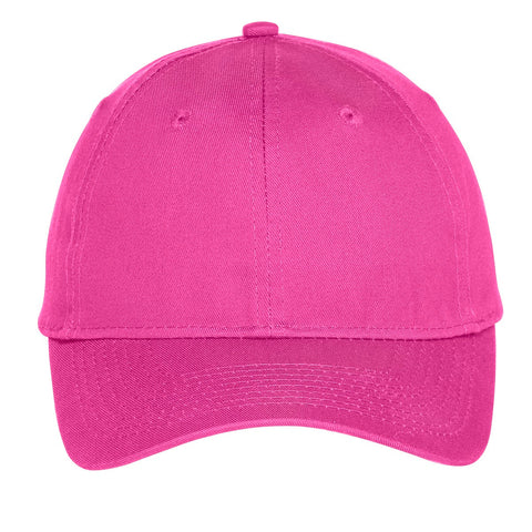 Port Authority C914 Six-Panel Unstructured Twill Cap