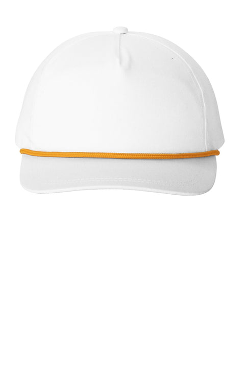 Port Authority C962 Snapback Five-Panel Rope Cap