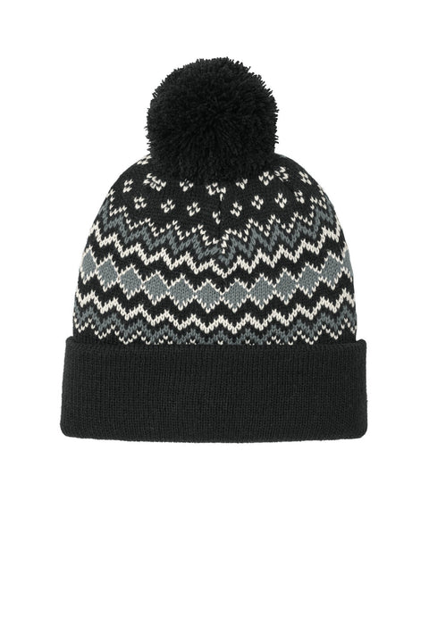Port Authority C991 Alpine Pom Beanie