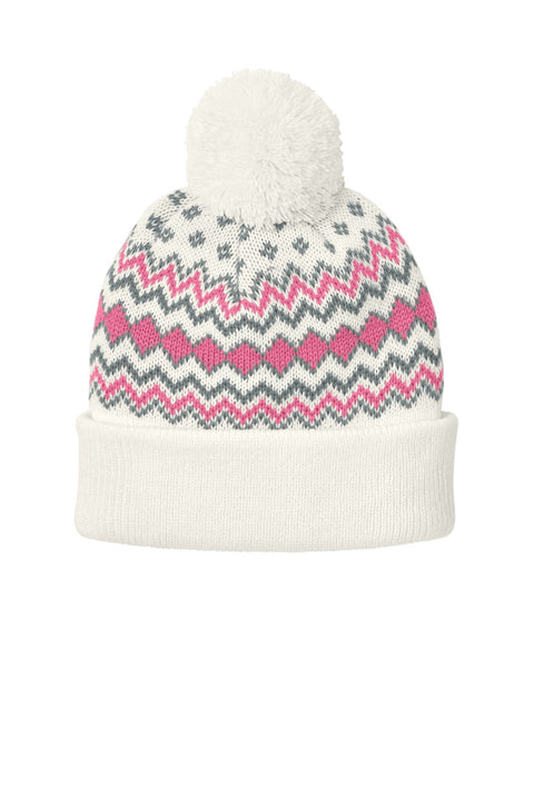 Port Authority C991 Alpine Pom Beanie