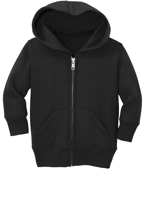 Port & Co CAR78IZH Infant Core Fleece Full-Zip Hooded Sweatshirt