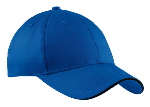 Port Authority CP85 Cotton Twill Sandwich Bill Cap