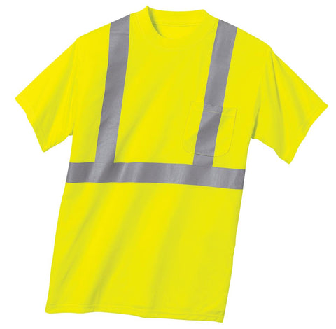 CornerStone CS401 ANSI 107 Class 2 Safety T-Shirt