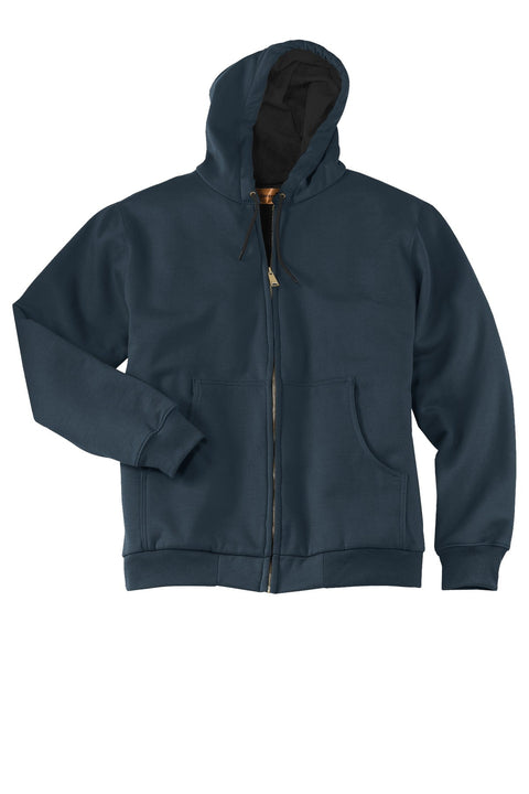 CornerStone CS620 Heavyweight Full-Zip Hooded Sweatshirt with Thermal Lining