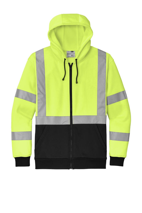 CornerStone CSF300 A107 Class 3 Heavy-Duty Fleece Full-Zip Hoodie