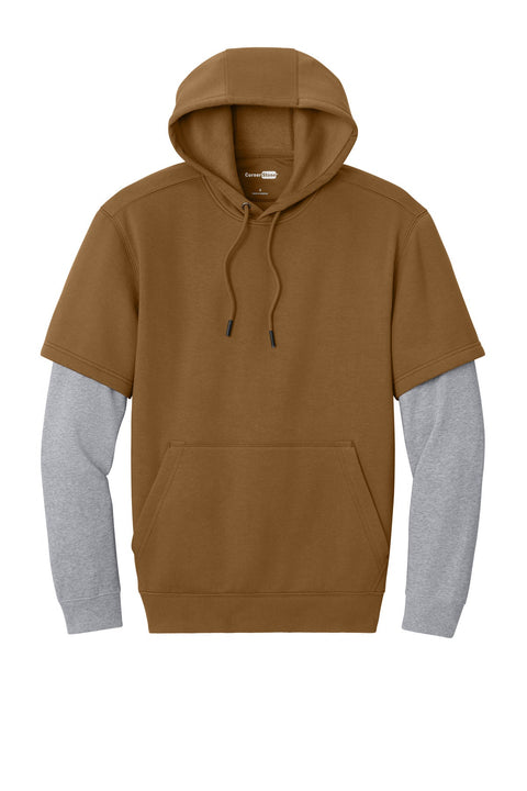 CornerStone CSF632 Tough Fleece Layered Hoodie