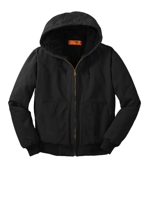 CornerStone CSJ41 Washed Duck Cloth Insulated Hooded Work Jacket