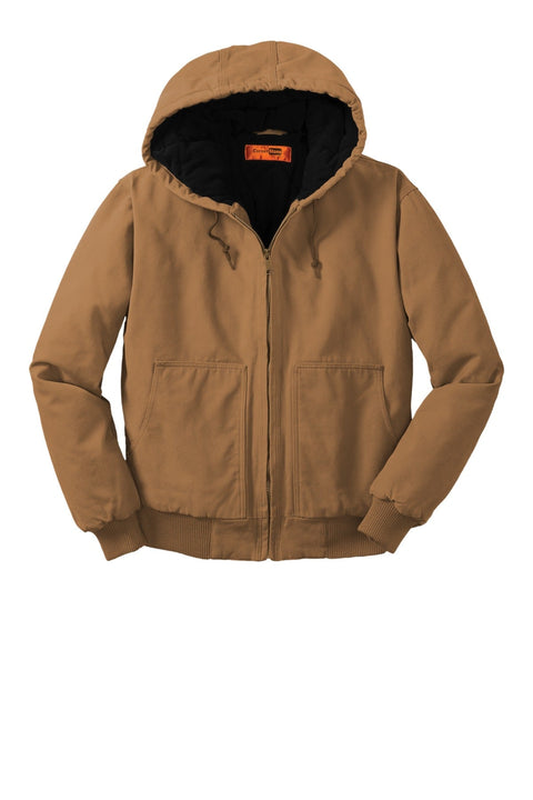 CornerStone CSJ41 Washed Duck Cloth Insulated Hooded Work Jacket