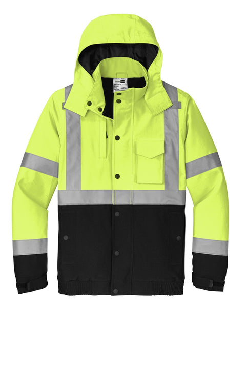 CornerStone CSJ501 ANSI 107 Class 3 Waterproof Insulated Ripstop Bomber Jacket