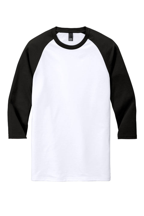 District DM136 Perfect Tri 3/4-Sleeve Raglan