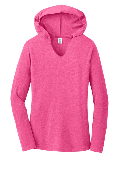 District DM139L Women's Perfect Tri Long Sleeve Hoodie