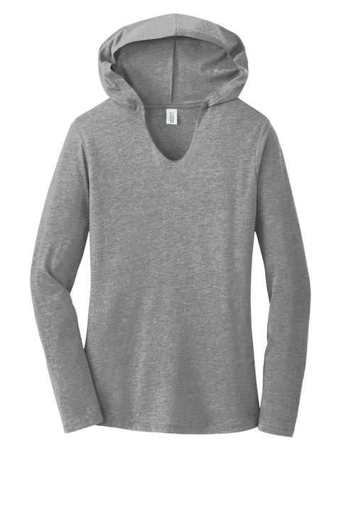District DM139L Women's Perfect Tri Long Sleeve Hoodie