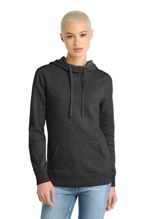 District DM493 Women's Lightweight Fleece Hoodie