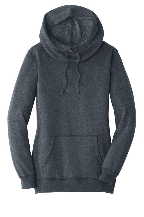 District DM493 Women's Lightweight Fleece Hoodie