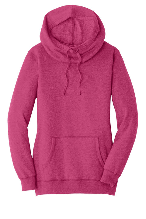 District DM493 Women's Lightweight Fleece Hoodie