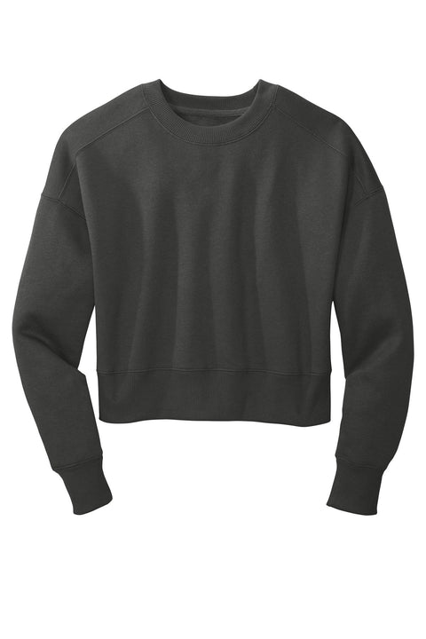 District DT1105 Women's Perfect Weight  Fleece Cropped Crew