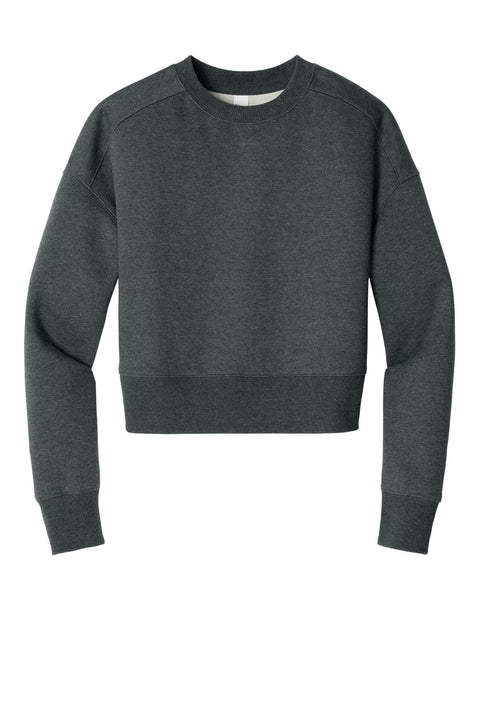 District DT1105 Women's Perfect Weight  Fleece Cropped Crew