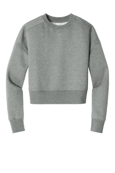 District DT1105 Women's Perfect Weight  Fleece Cropped Crew
