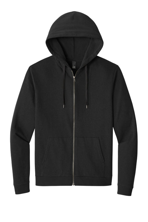 District DT1302 Perfect Tri Fleece Full-Zip Hoodie