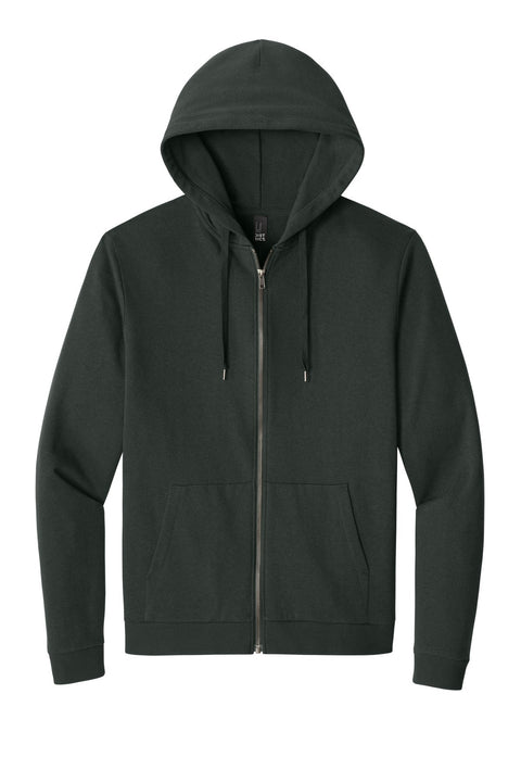 District DT1302 Perfect Tri Fleece Full-Zip Hoodie