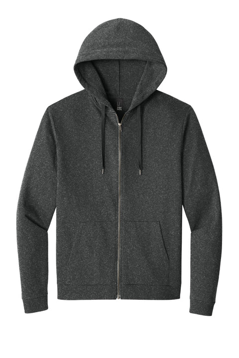 District DT1302 Perfect Tri Fleece Full-Zip Hoodie