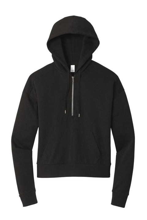 District DT1311 Women's Perfect Tri Fleece 1/2-Zip Pullover