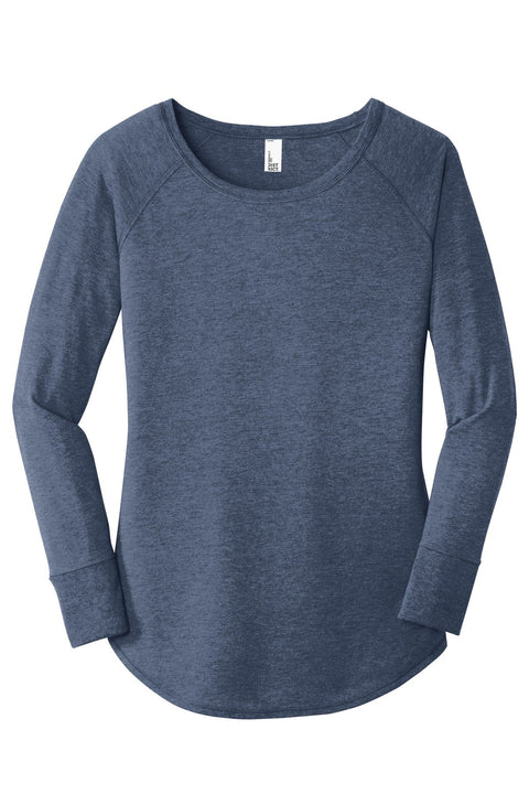 District DT132L Women's Perfect Tri  Long Sleeve Tunic Tee