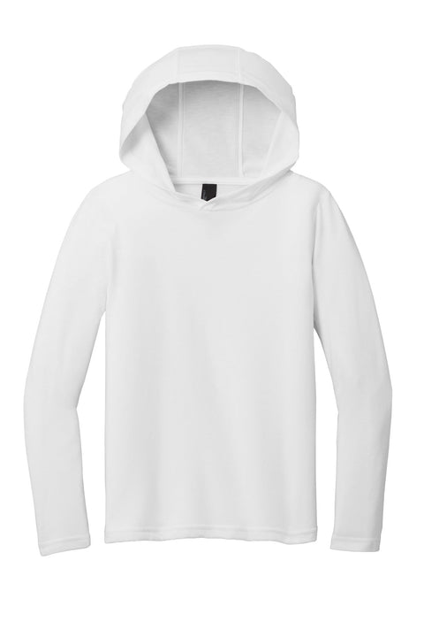 District DT139Y Youth Perfect Tri  Long Sleeve Hoodie