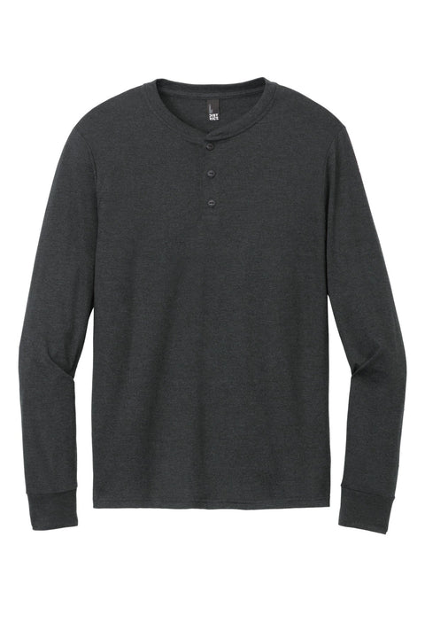 District DT145 Perfect Tri Long Sleeve Henley
